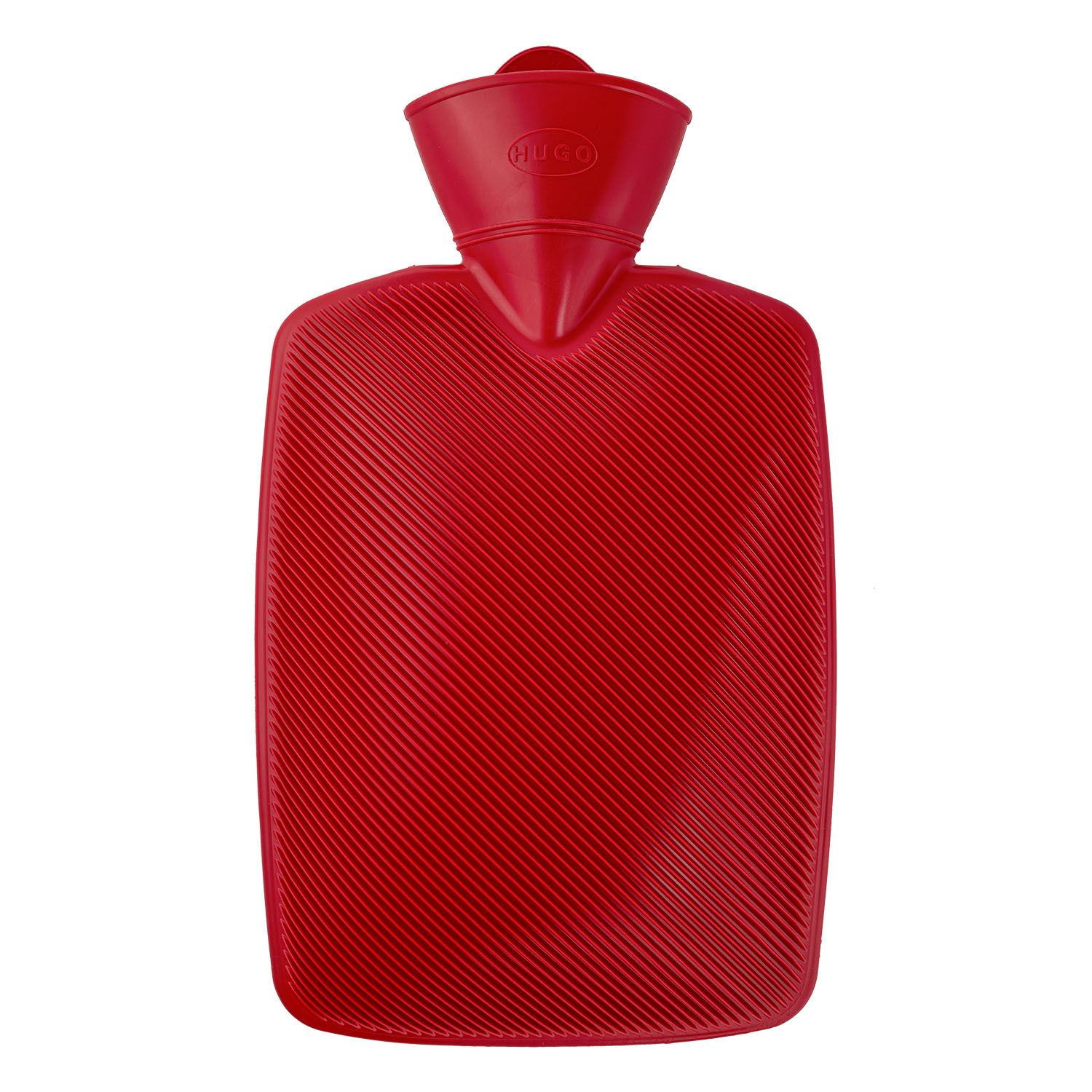 0471-hugo-frosch-waermflasche-klassik-halblamelle-hugo-rot Wärmflasche Klassik Halblamelle 1,8 l "Hugo" rot