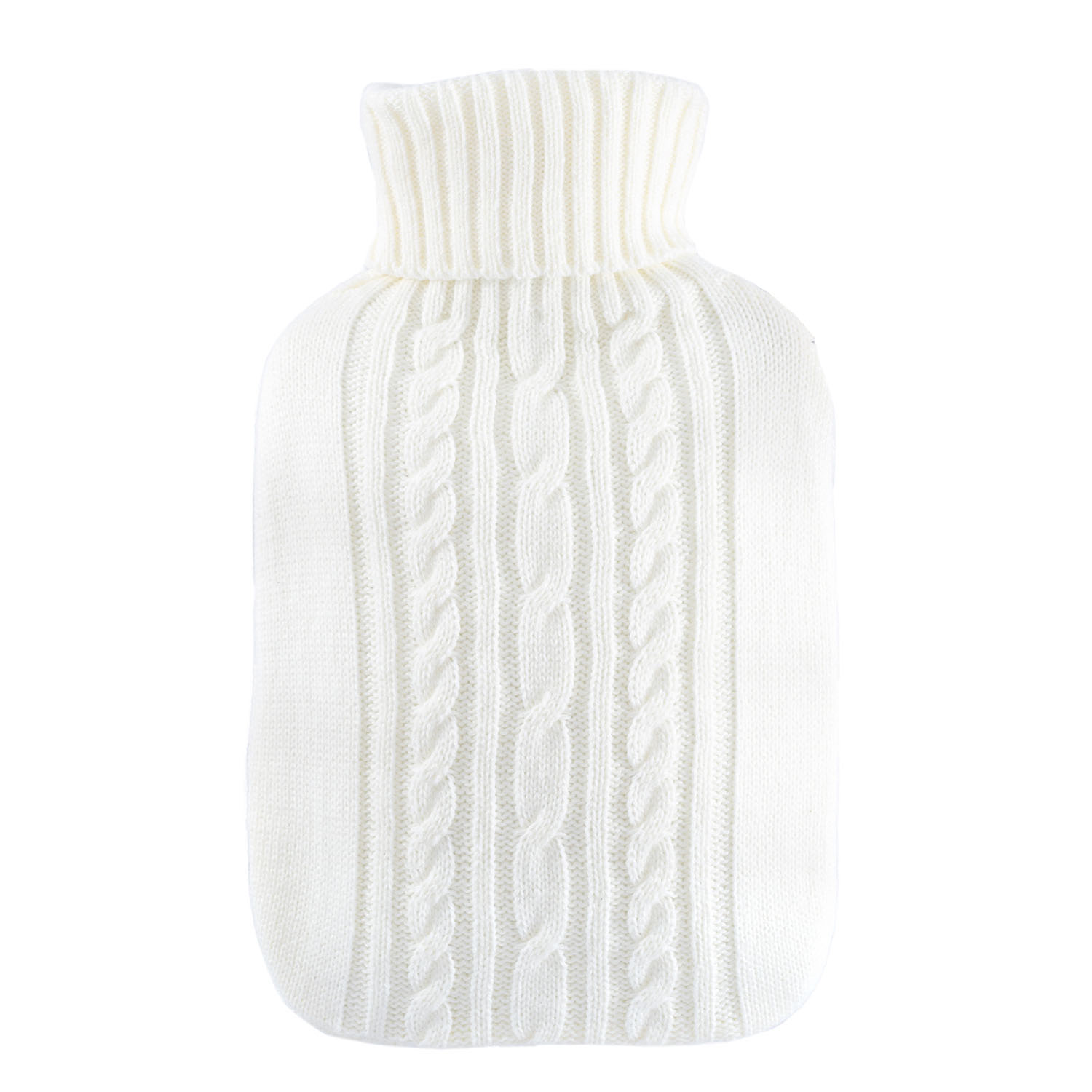 0404-hugo-frosch-waermflasche-klassik-strick-weiss-1 Wärmflasche Klassik 1,8 l mit Strickbezug weiß