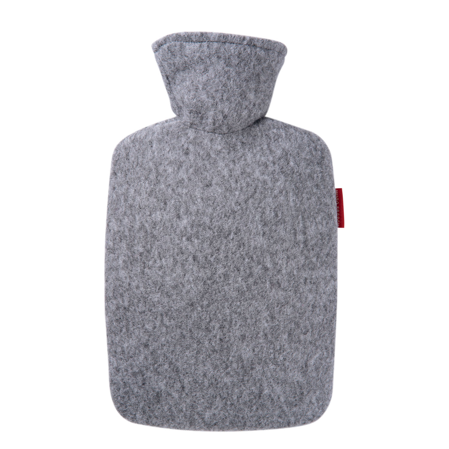0597-hugo-frosch-waermflasche-klassik-strickbezug-filzoptik-grau-melange Wärmflasche Klassik 1,8 l mit Strickbezug Filzoptik grau-melange