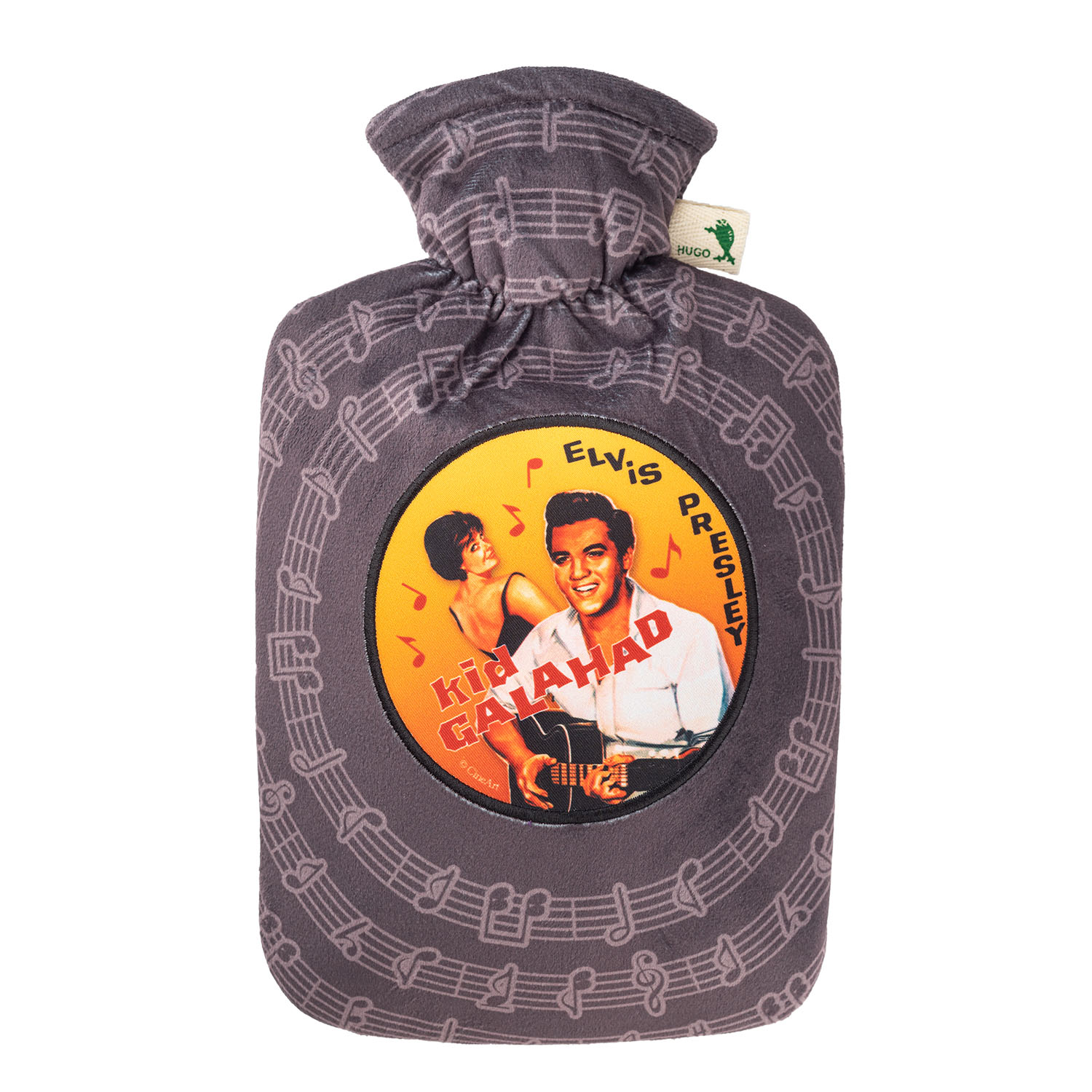 0663-hugo-frosch-waermflasche-klassik-nickibezug-movie-elvis-presley Wärmflasche Klassik 1,8 l mit Nickibezug "Movie" Elvis Presley