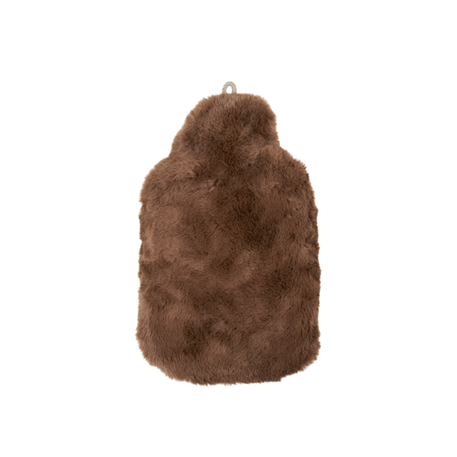 0737-hugo-frosch-waermflasche-kinder-oeko-langhaarflausch-kaffee Wärmflasche Öko 0,8 l Langhaar-Flauschbezug kaffee