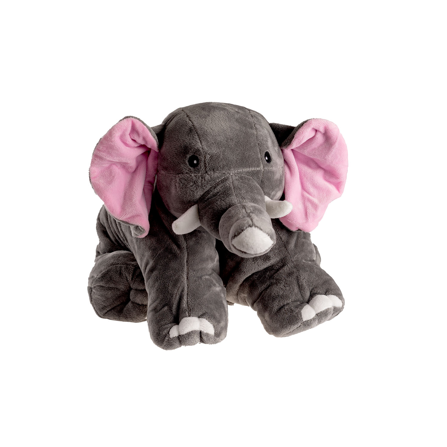 0446-hugo-frosch-waermflasche-kuscheltier-elefant-grau Wärmflasche Klassik 1,8 l Kuschelkissen Elefant