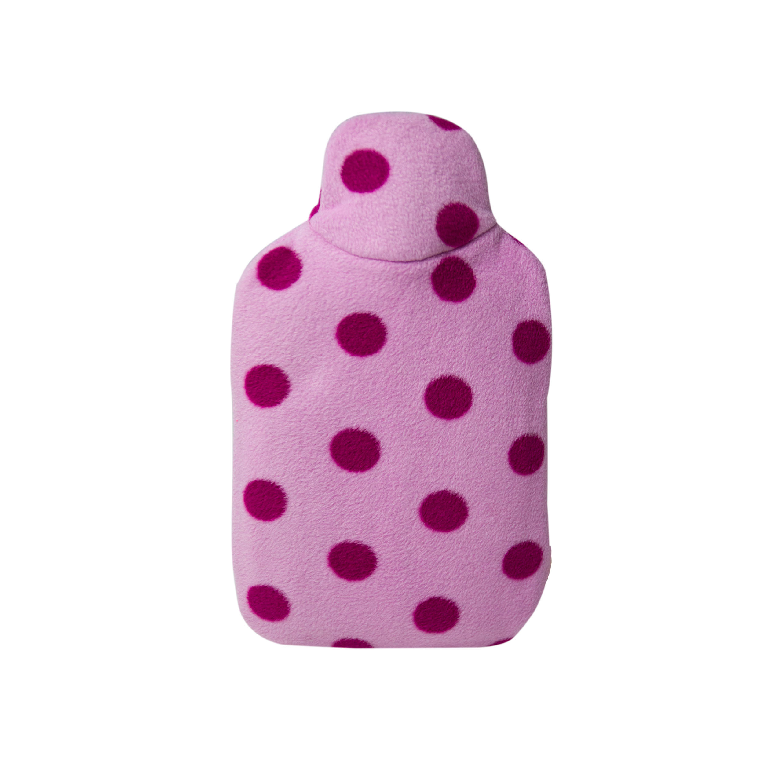 3152-hugo-frosch-waermflasche-oeko-jc-double-fleece-rosa-punkte-1 Kinder Öko-Wärmflasche 0,8 l mit Double-Fleecebezug rosa Punkte