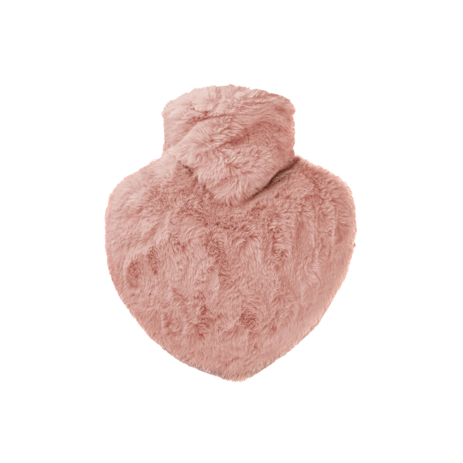 0236-hugo-frosch-waermflasche-herz-langhaar-flauschbezug-rose Wärmflasche Herz 1,0 l mit Langhaar-Fauschbezug rosé