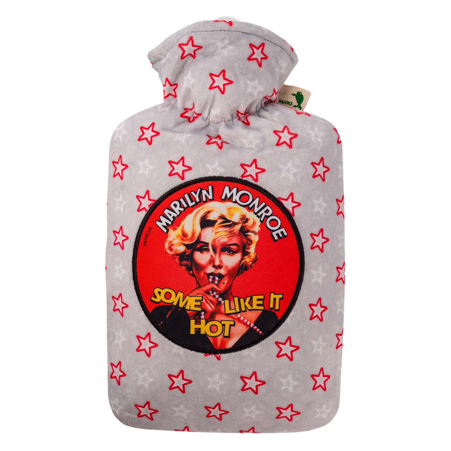 0664-hugo-frosch-waermflasche-klassik-nickibezug-movie-marylin-monroe Wärmflasche Klassik 1,8 l mit Nickibezug "Movie" Marilyn Monroe