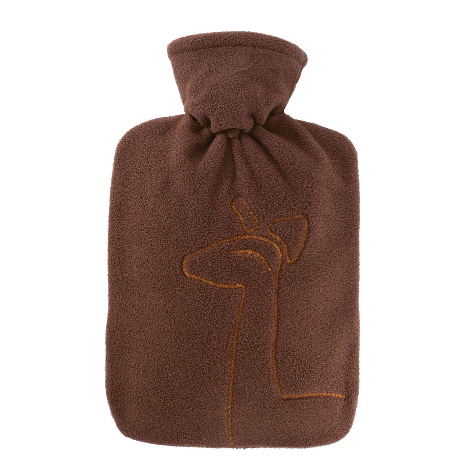 0581-hugo-frosch-waermflasche-klassik-double-fleece-giraffe-braunoGkbco7r7jy4p Wärmflasche Klassik 1,8 l mit Doublefleecebezug braun, Applikation "Giraffe"