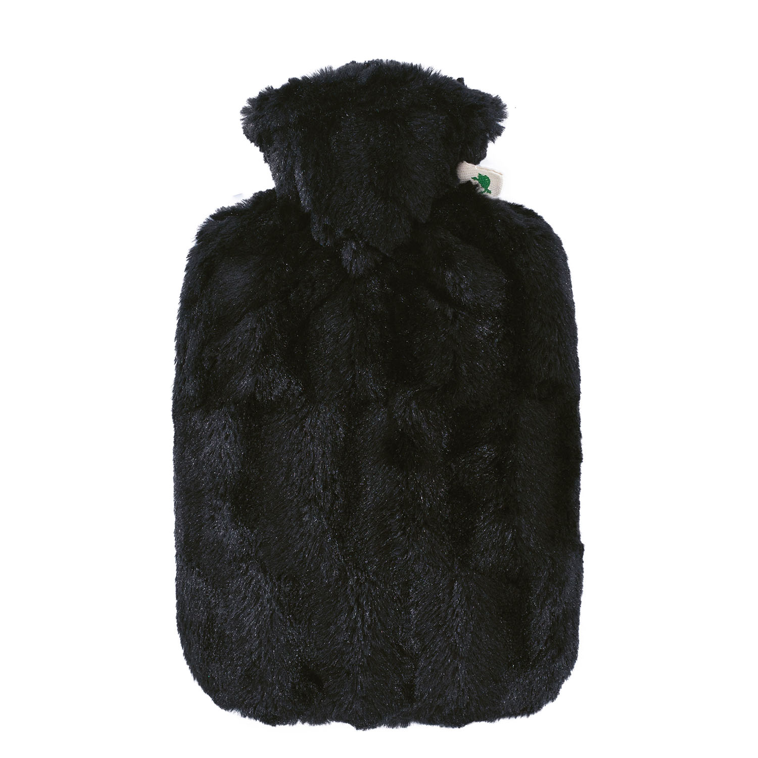 0575-hugo-frosch-waermflasche-klassik-tierfelloptik-schwarz Wärmflasche Klassik 1,8 l mit Bezug Tierfelloptik schwarz