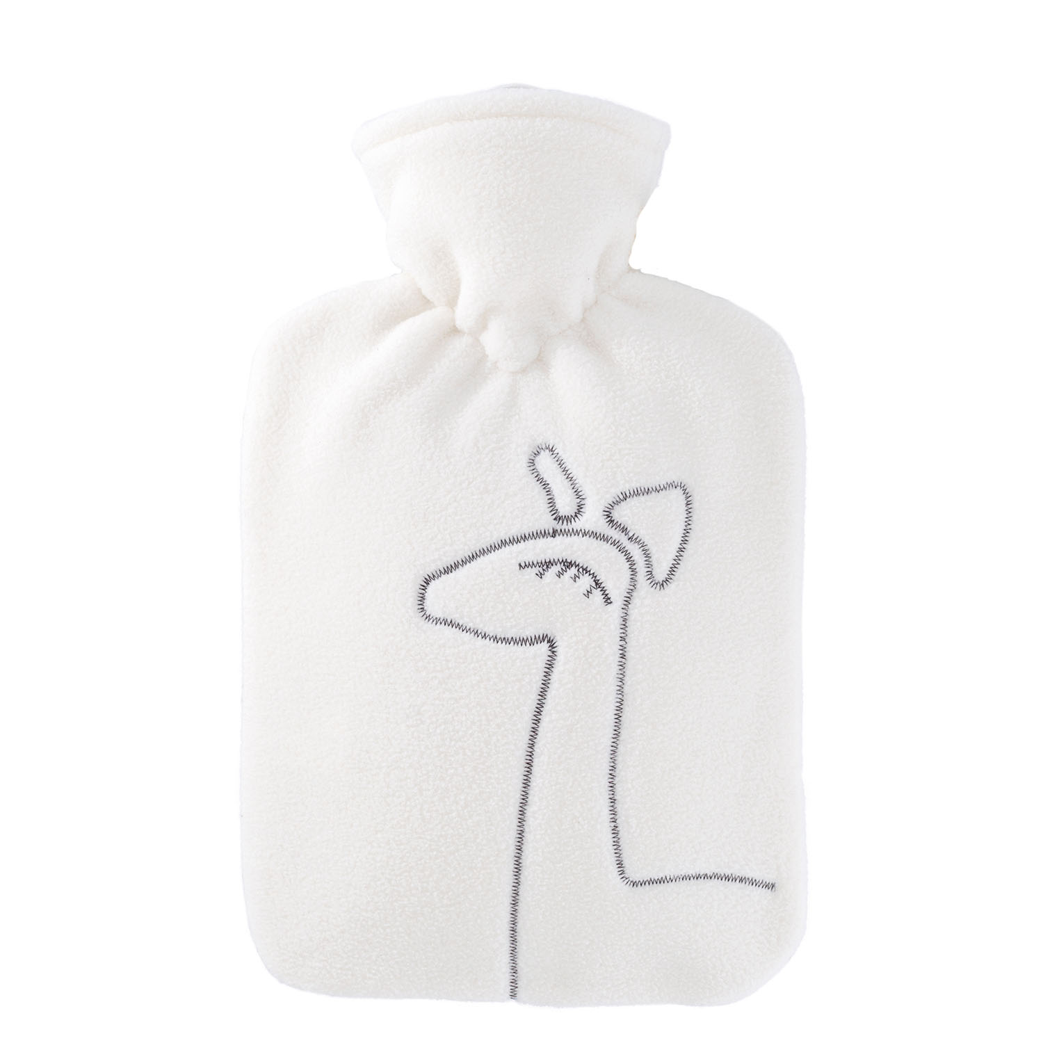 0580-hugo-frosch-waermflasche-klassik-double-fleece-giraffe-creme2hK8hC13zI1gQ Wärmflasche Klassik 1,8 l mit Doublefleecebezug weiß, Applikation "Giraffe"