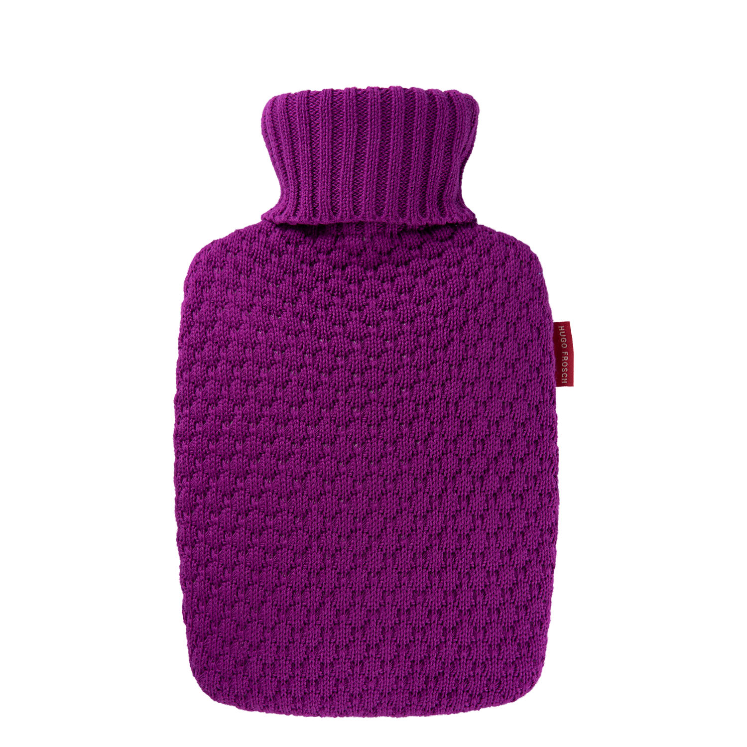 3086-hugo-frosch-waermflasche-klassik-plant-bio-bezug-himbeere Produktbild