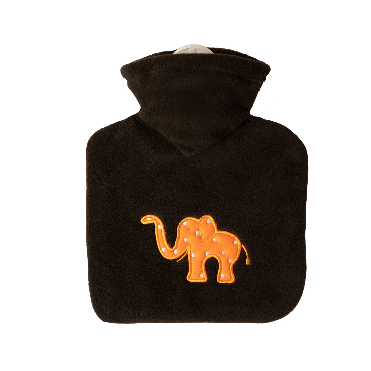 0554-junior-fleece-elefant-braun4Rdlm9FoQYPOo Kinder-Wärmflasche 0,6 l mit Bezug Fleece braun Elefant