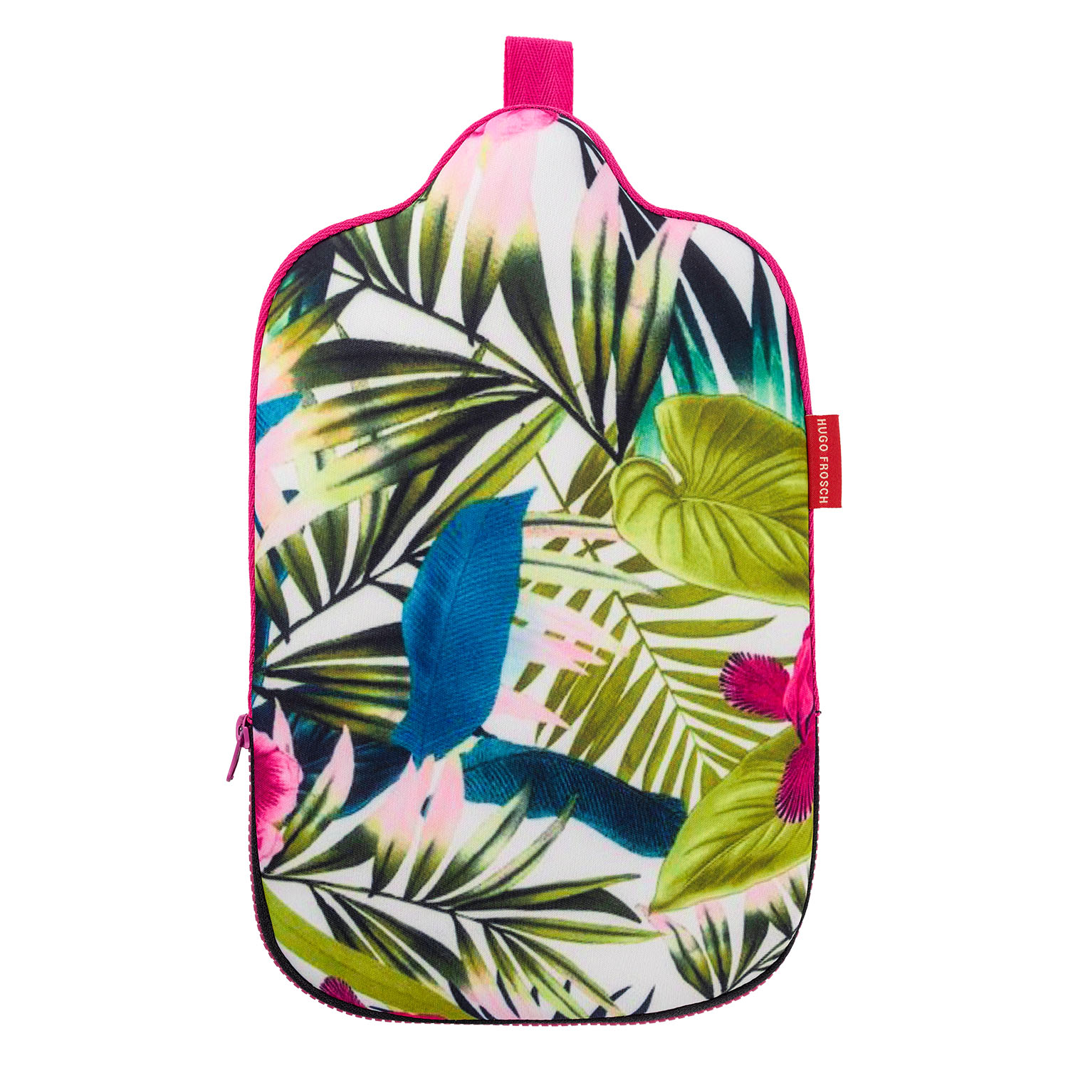 3144-hugo-frosch-waermflasche-oeko-neopren-dschungel Öko-Wärmflasche 2,0 l mit Neoprenbezug Dschungel