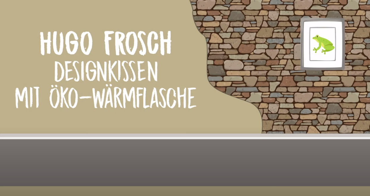 Designkissen Marrakesch mit Öko-Wärmflasche 2,0 l